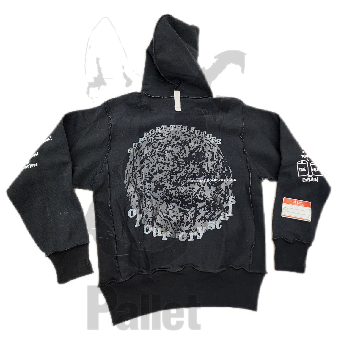 Advisory Board Crystals - "Planet Saving Black Hoodie" - Size Large