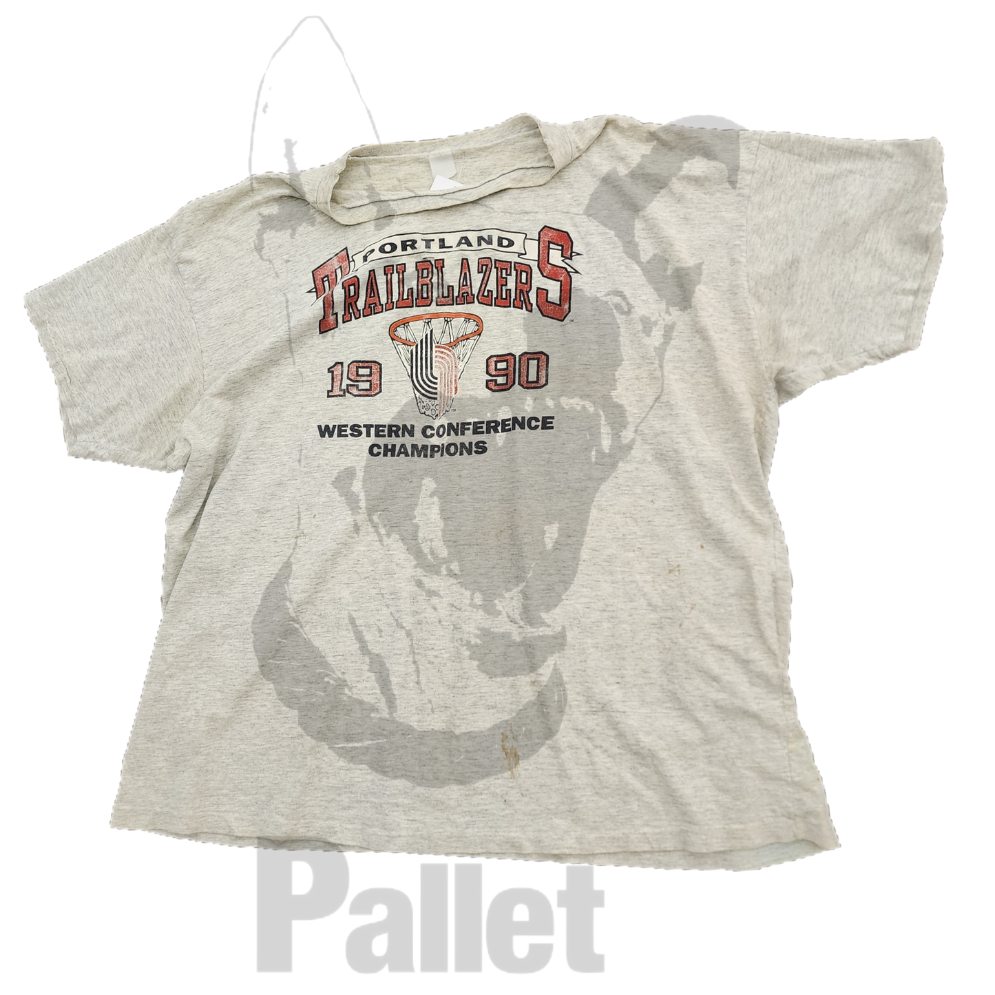 Trailblazers - "1990 Western Conference Champs Tee" - Size Large