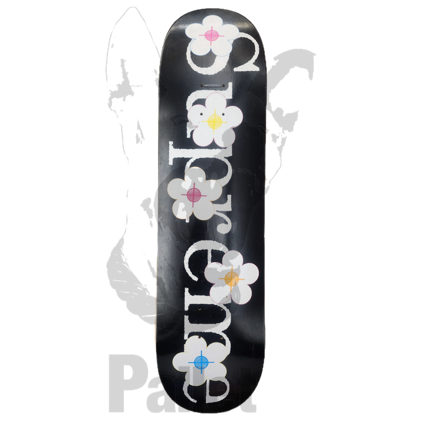 Supreme -" Flower Black Deck"-