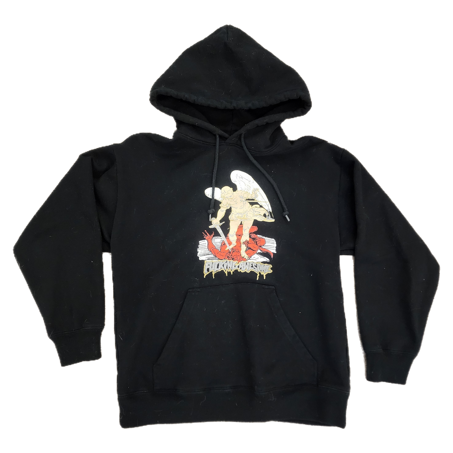Fucking Awesome Angel Black Hoodie - Size Medium