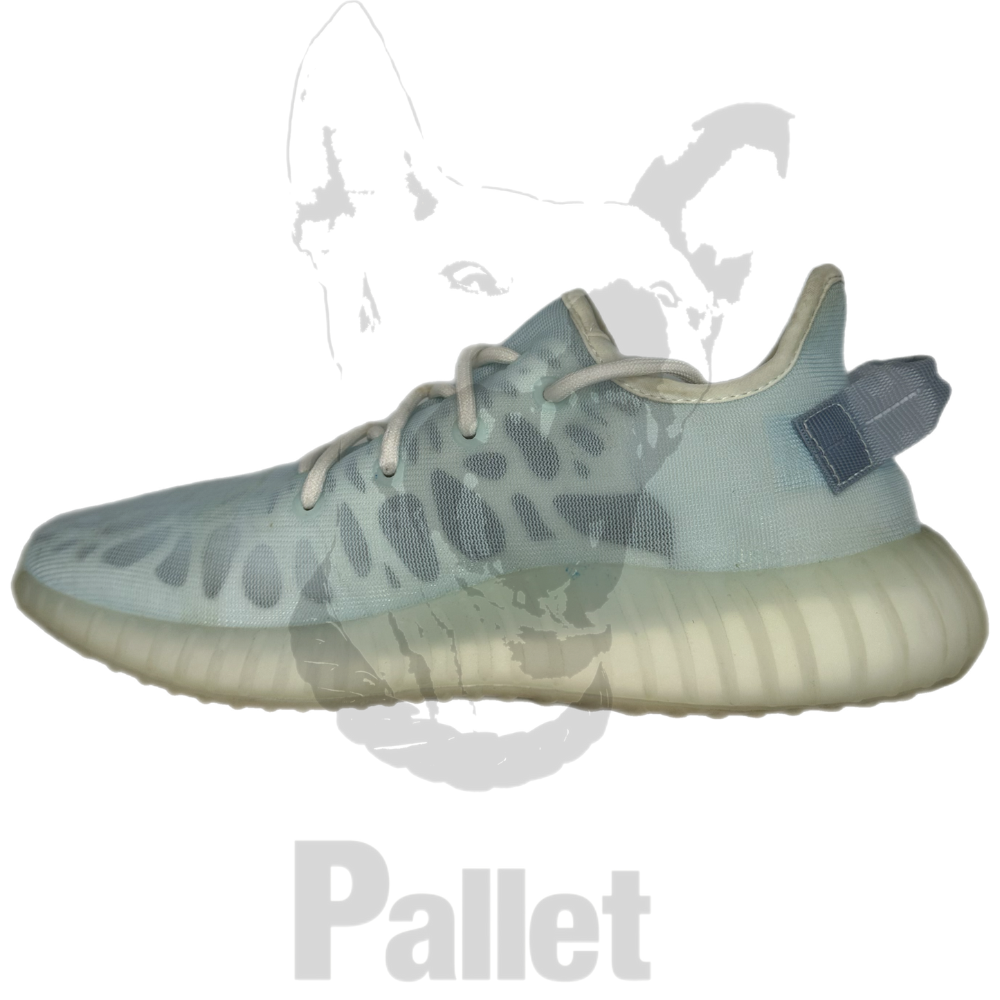 Yeezy - "350 Mono Ice" - Size 9