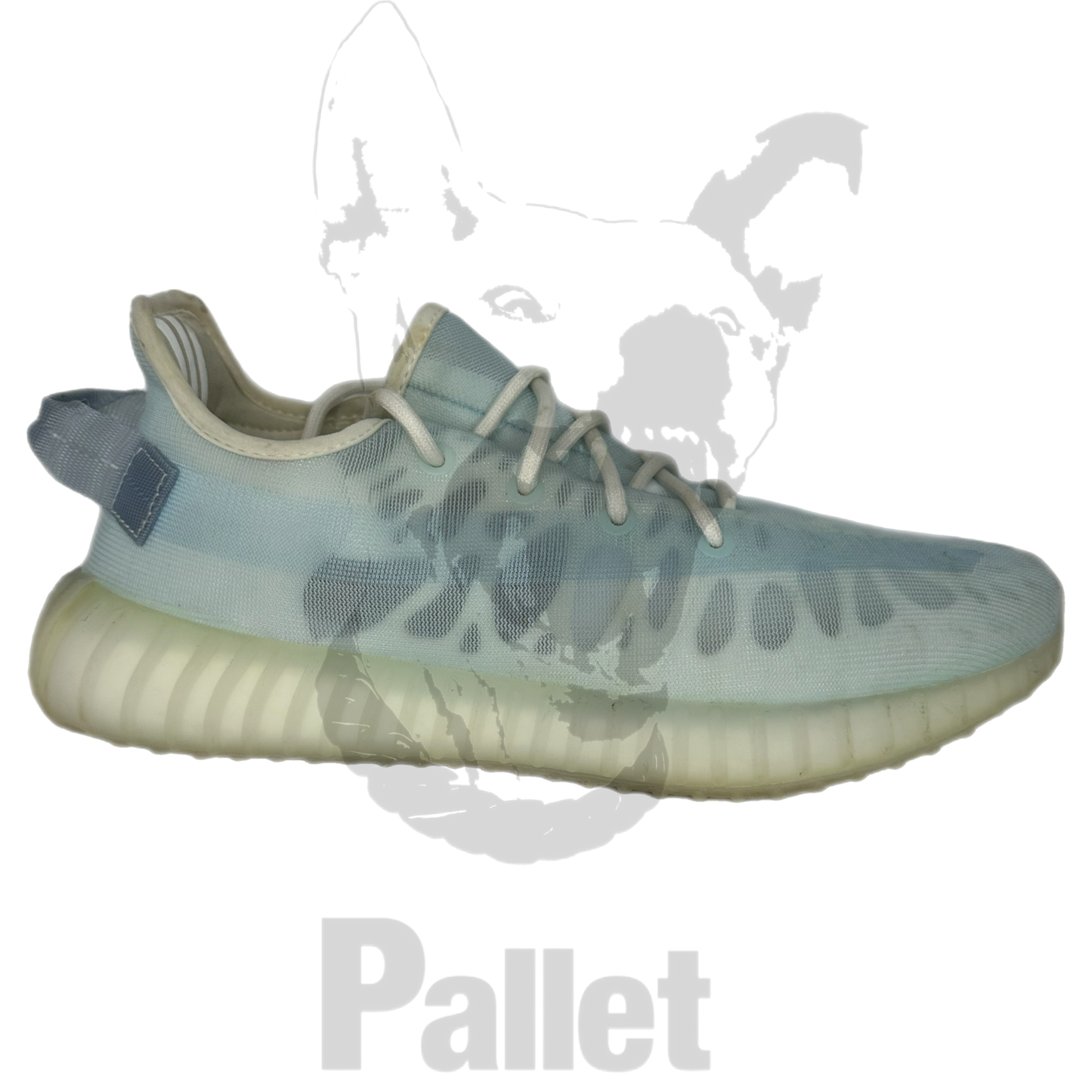 Yeezy - "350 Mono Ice" - Size 9