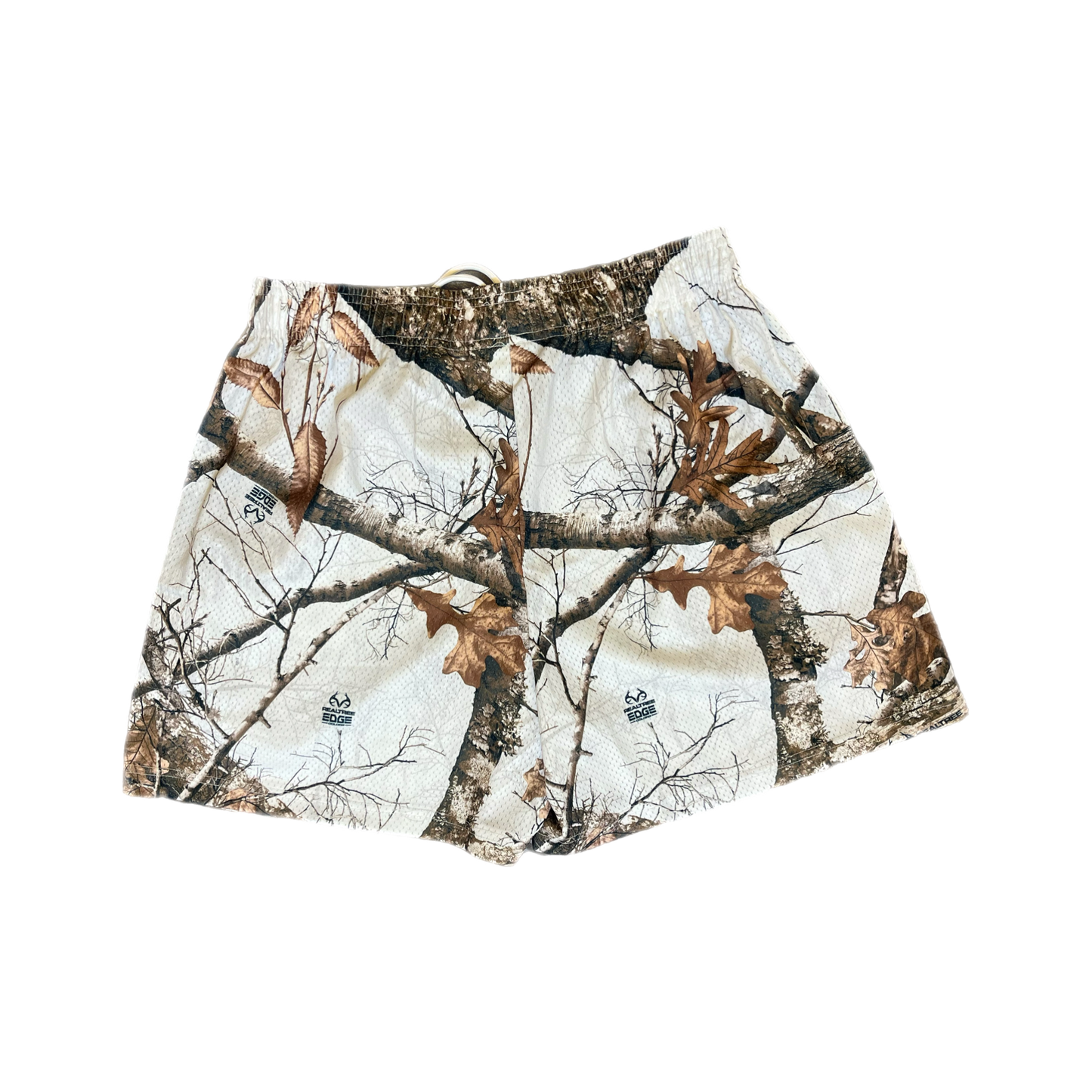 Bravest Studios White Realtree Shorts - Size XX-Large