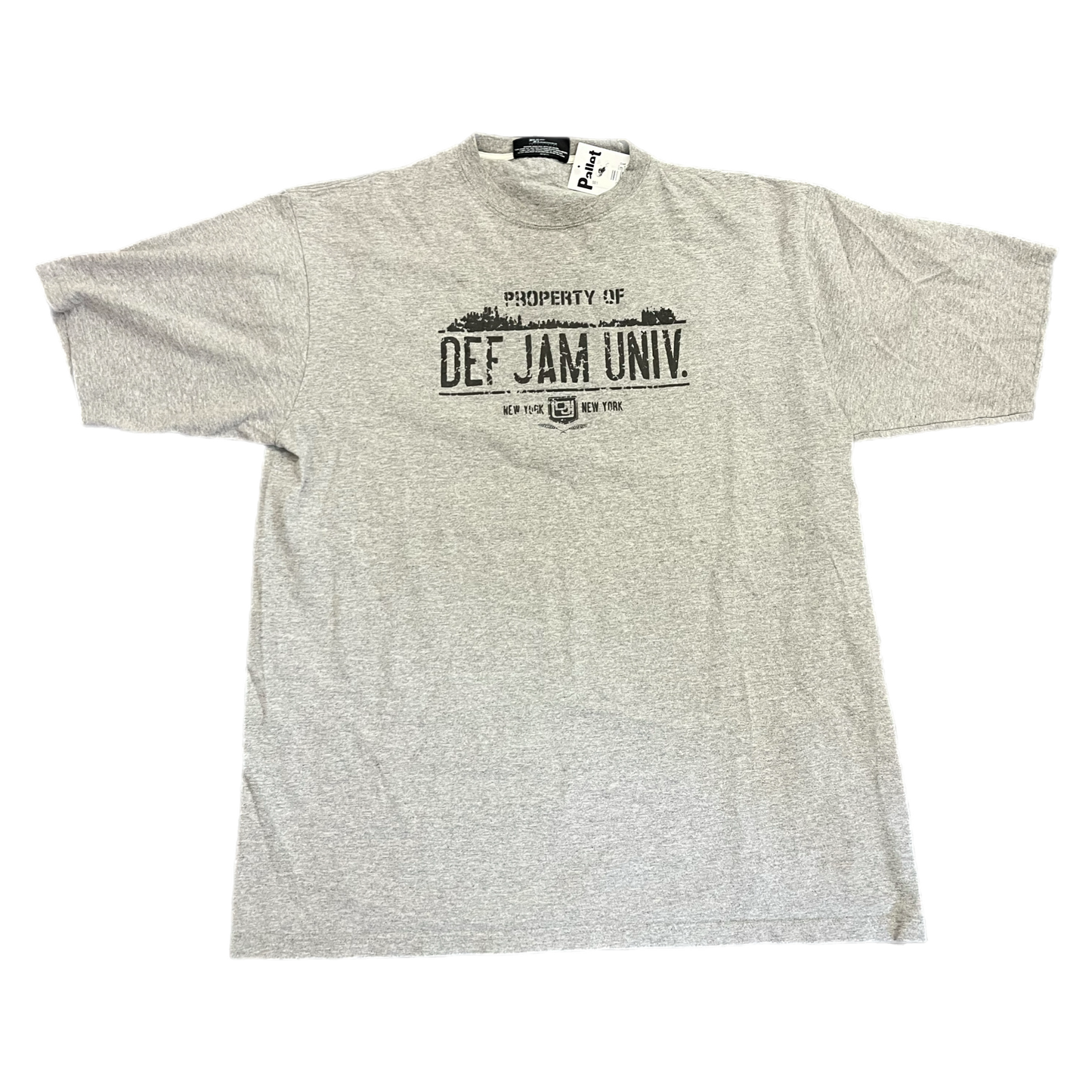 Def Jam Grey Tee - Size X-Large