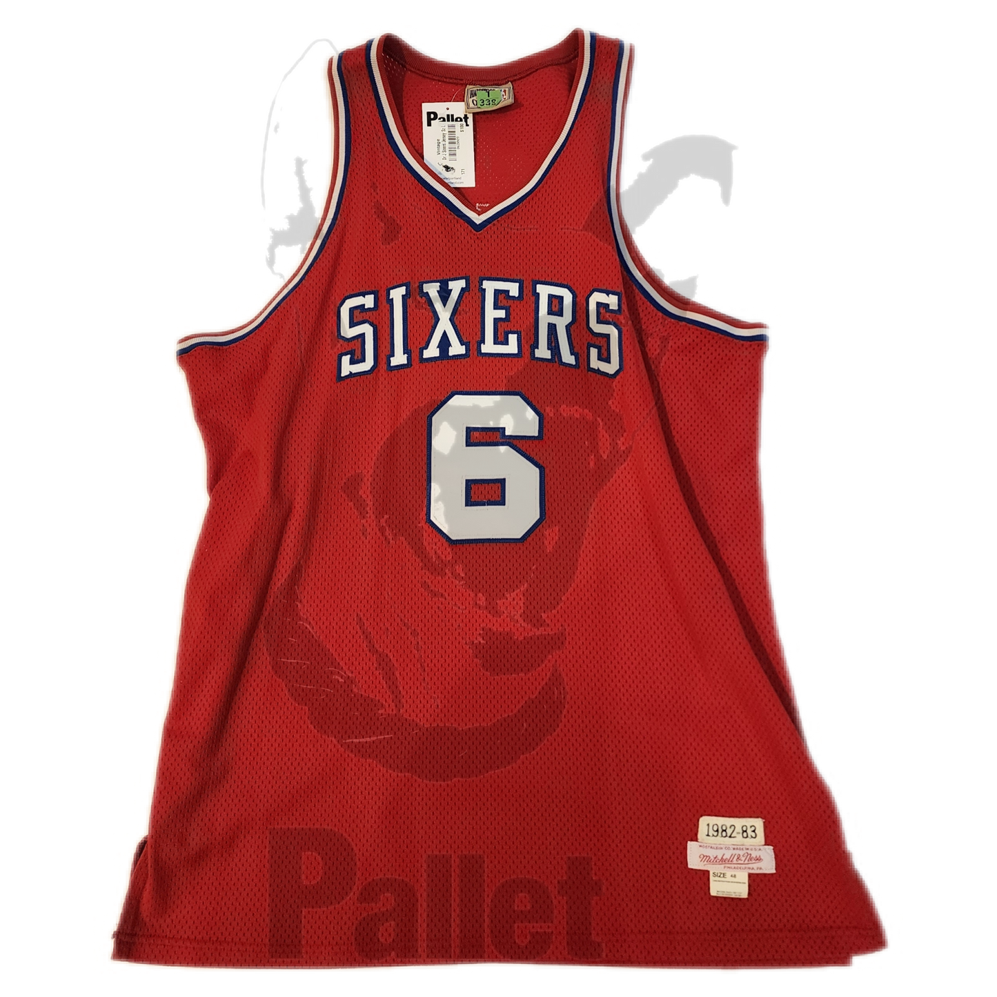 Vintage - "Dr J Sixers Jersey" - Size Large