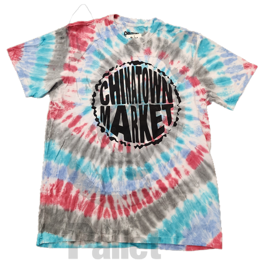 Chinatown Market -" Blue tie dye tee"- Size Large