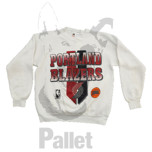 Vintage - "92 Portland Blazers Crewneck" - Size Large