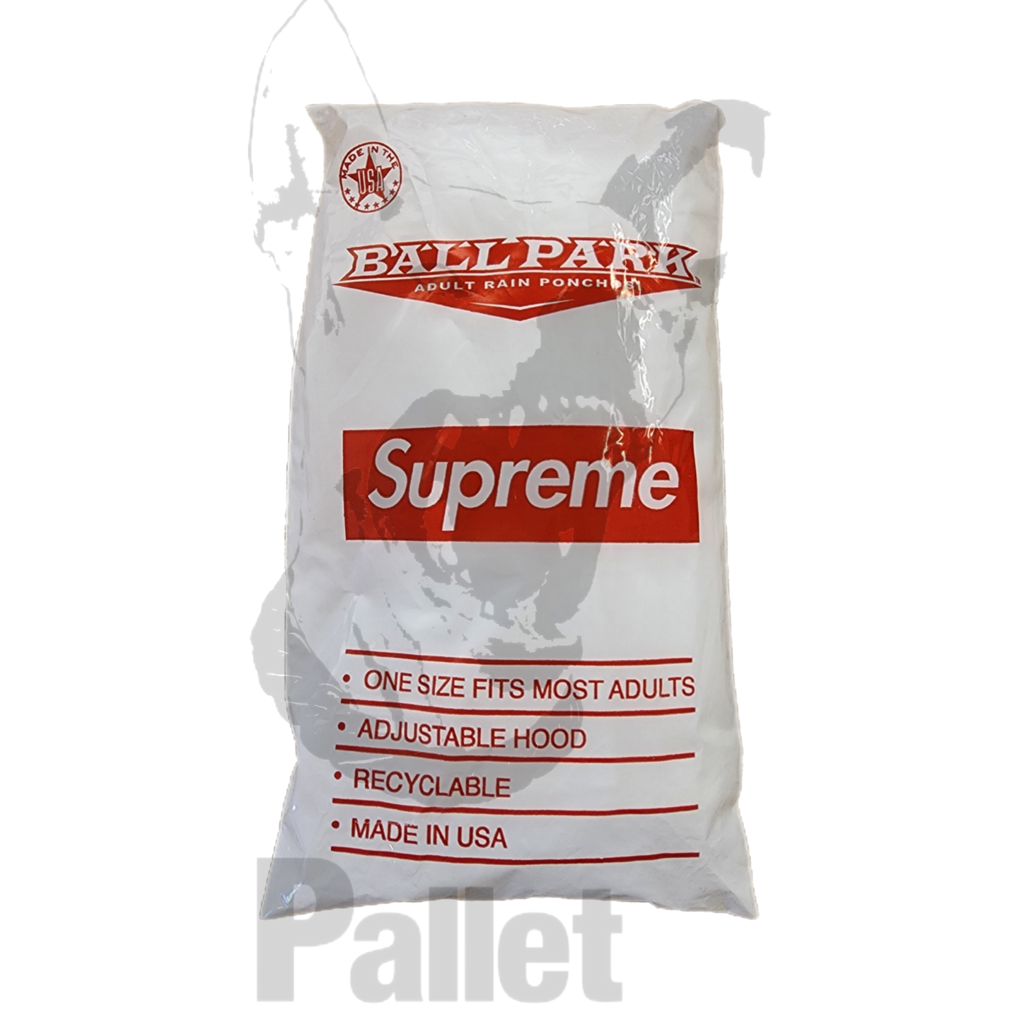 Supreme-"Rain Poncho"-Size OS