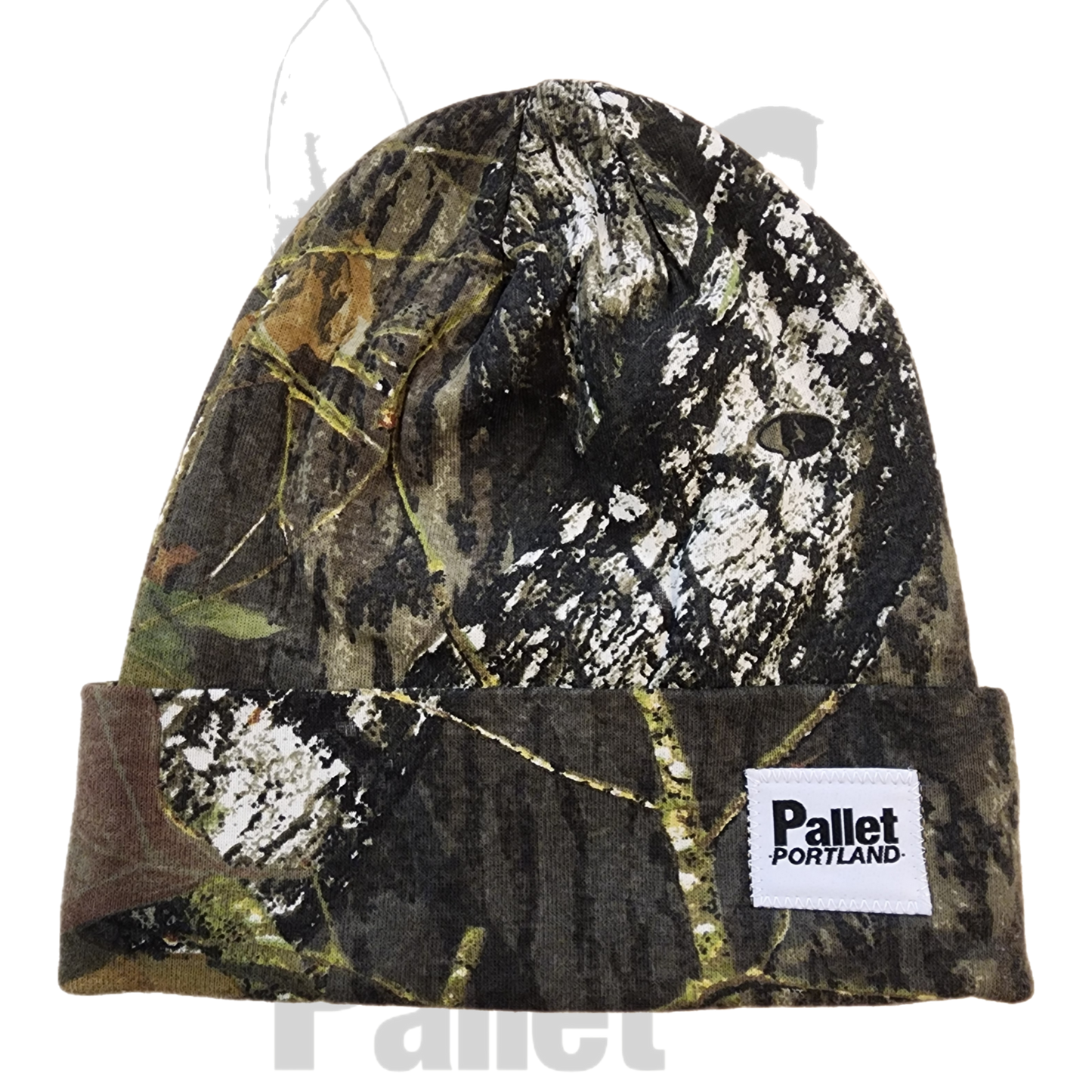 Pallet Portland -"Treebark Camo Beanie" -SIze OS