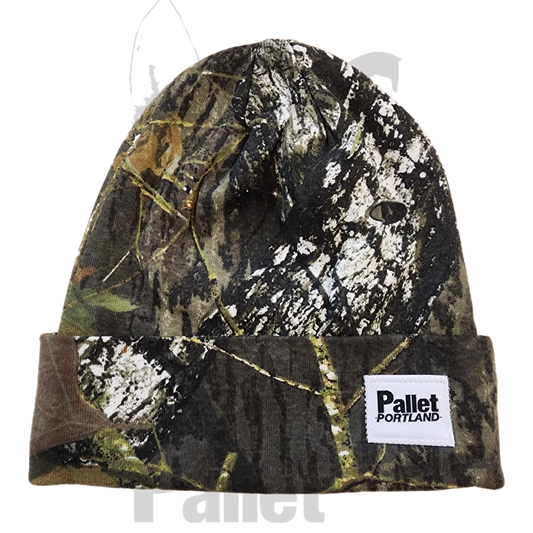 Pallet Portland -"Treebark Camo Beanie" -SIze OS