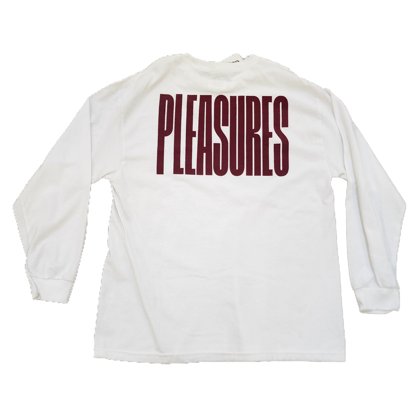 Pleasures Master White Long Sleeve - Size X-Large