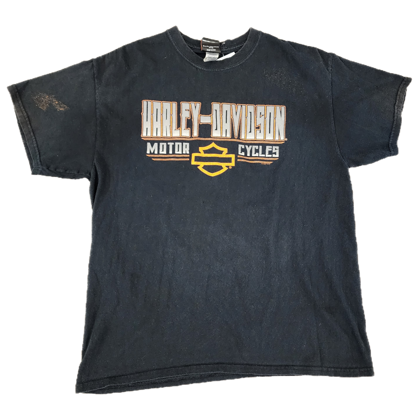 Harley Davidson Destinations Black Tee - Size Large