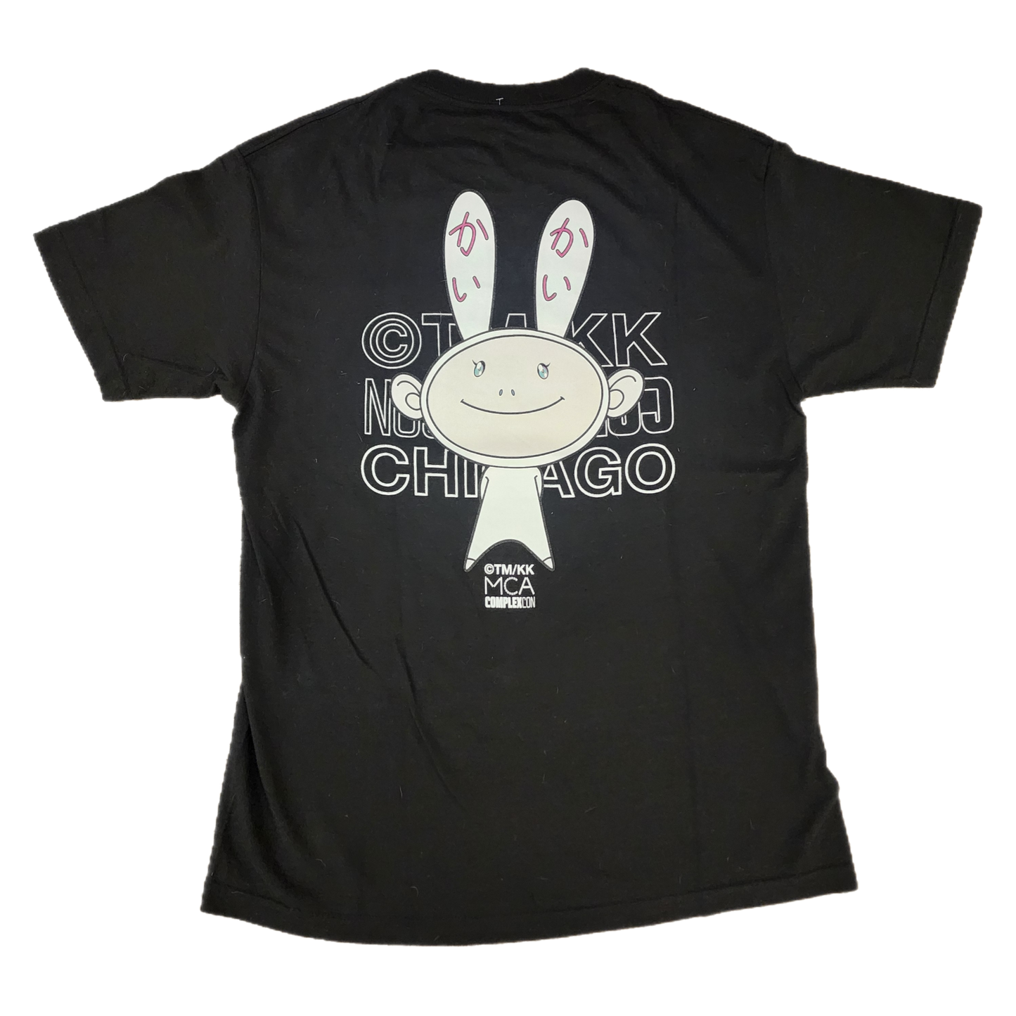 Complexcon Takashi Murakami Bunny Black Tee - Size Large