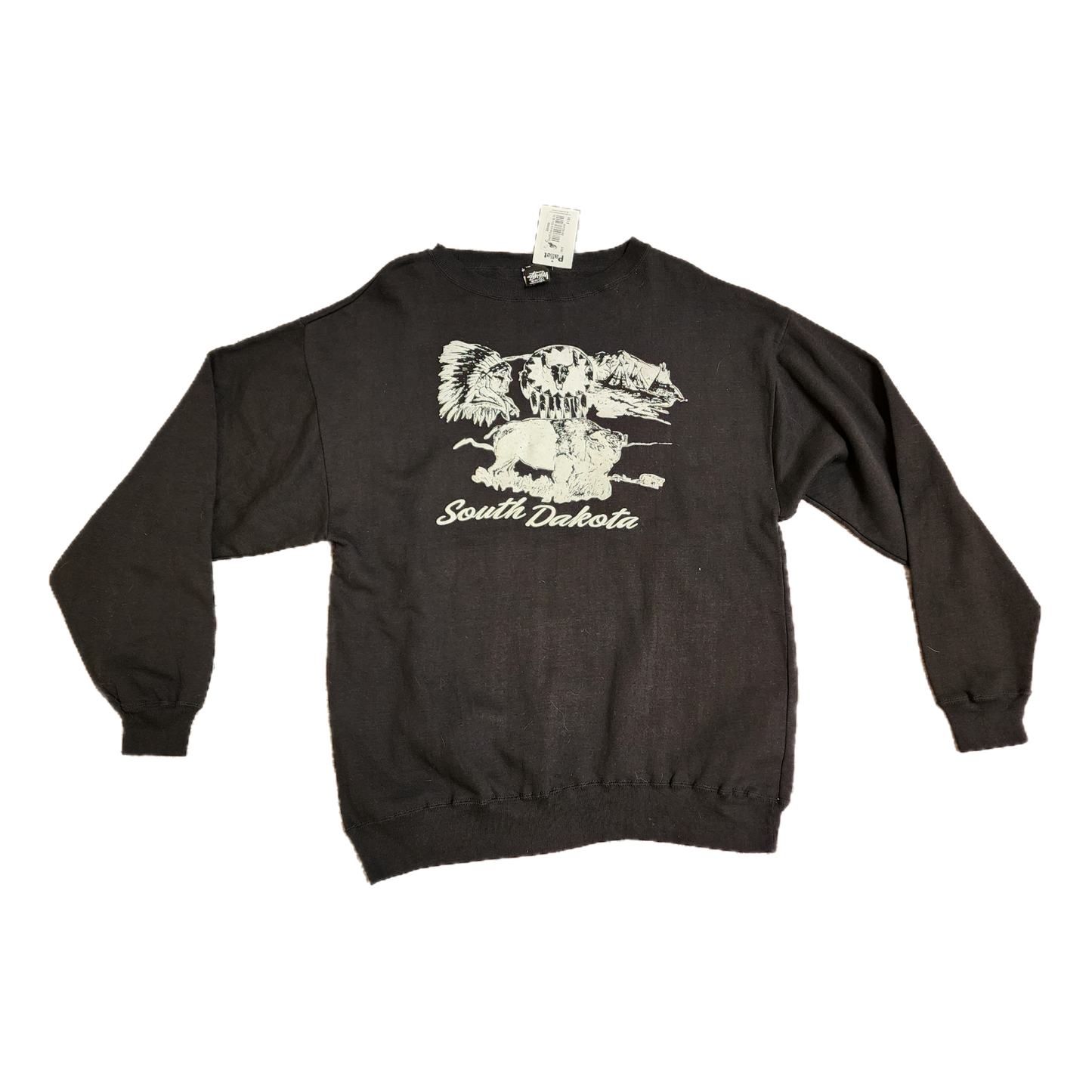 Stussy South Dakota 80s Crewneck - Size X-Large