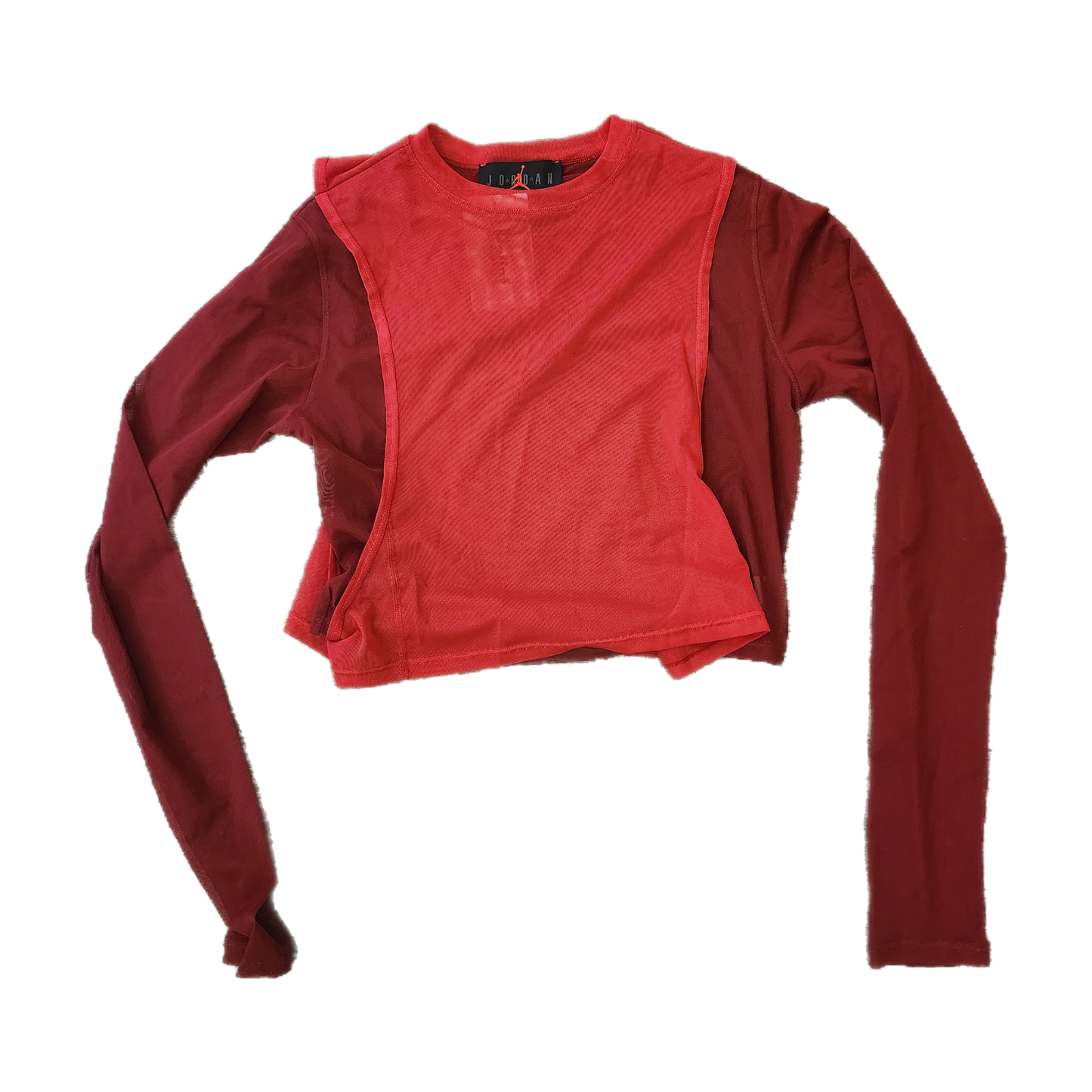 Jordan Athletic Tech Sample Red Long Sleeve - Size Large