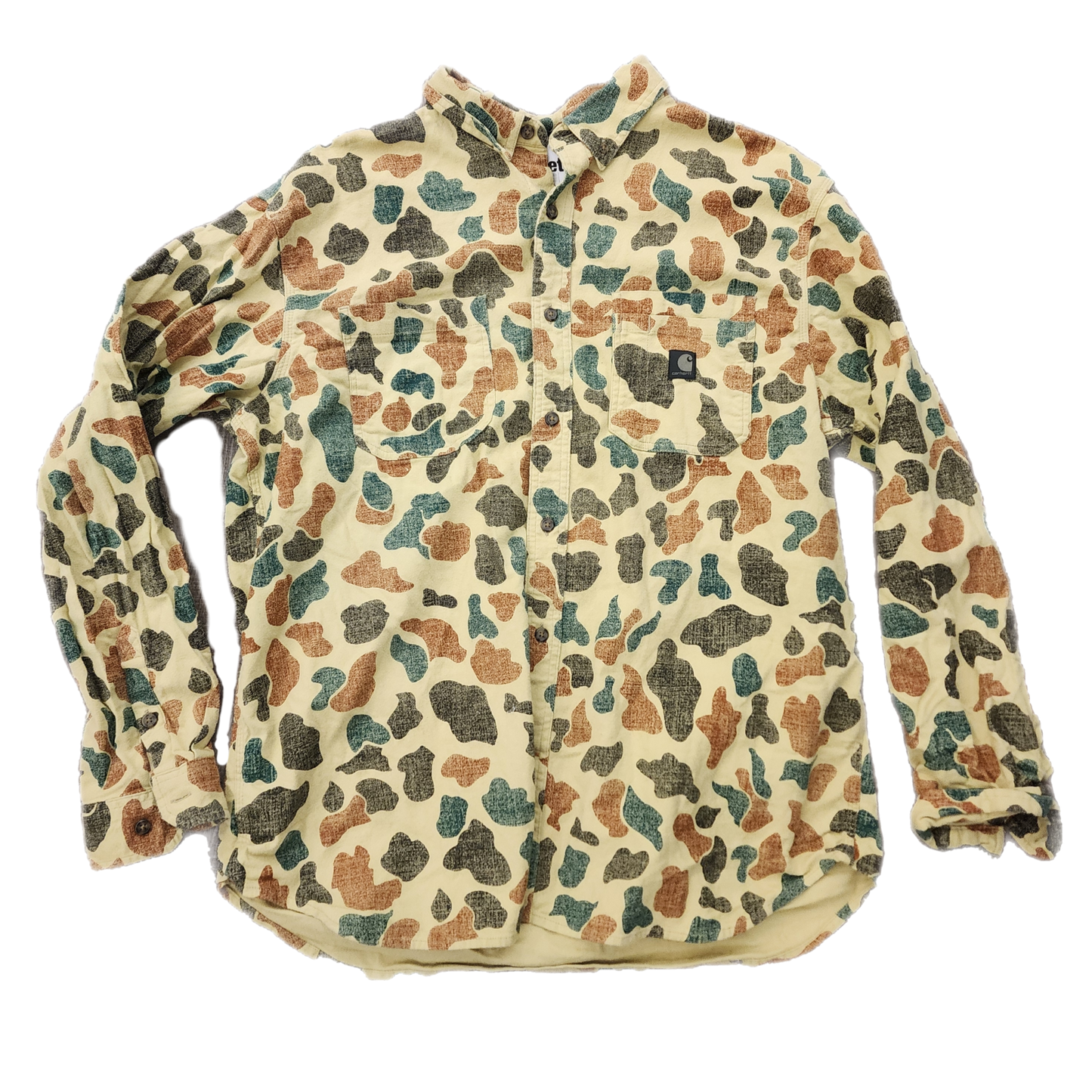 Carhartt Duck Camo Button Up - Size X-Large