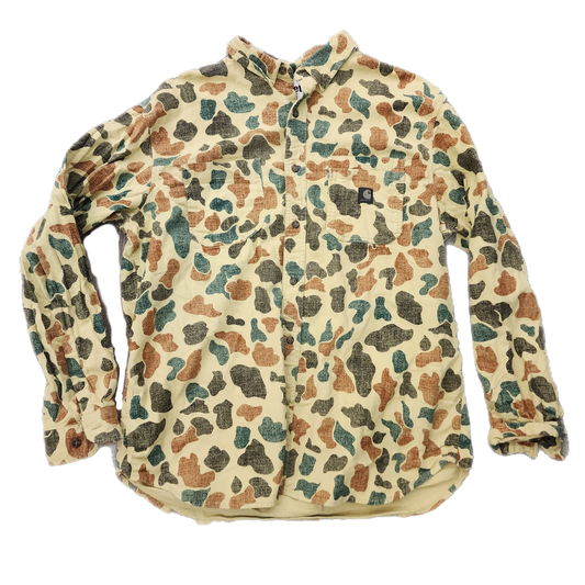 Carhartt Duck Camo Button Up - Size X-Large