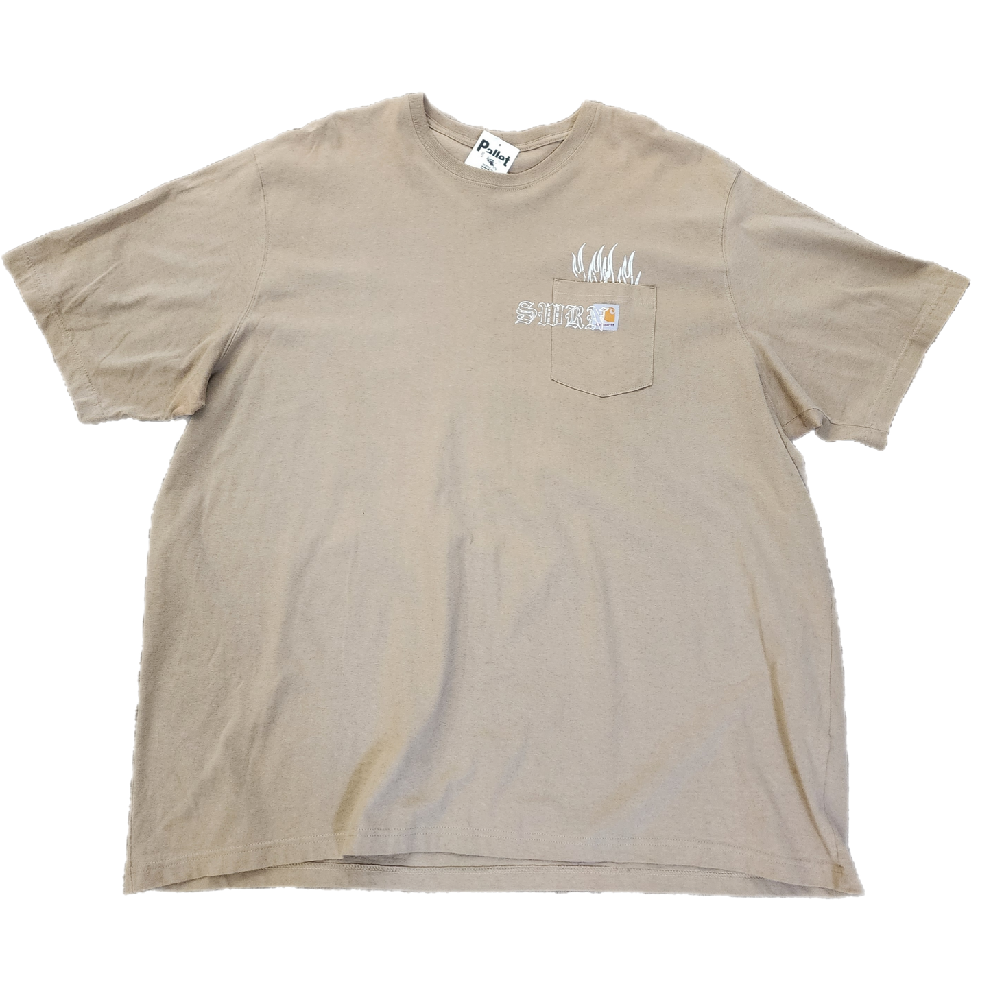 Carhart Pocket Tee Tan - Size XXXX-Large