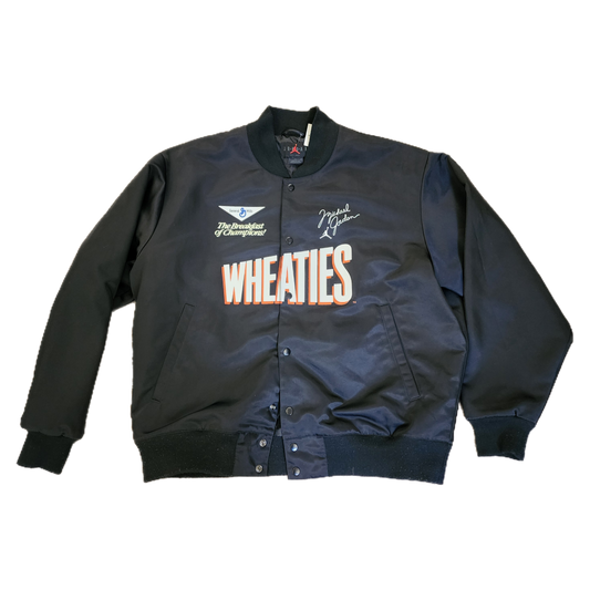 Jordan Friends & Family Wheaties Black Jacket - Size X-Large