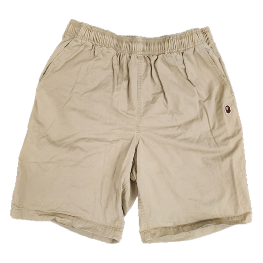 Bape Beige Shorts - Size X-Large