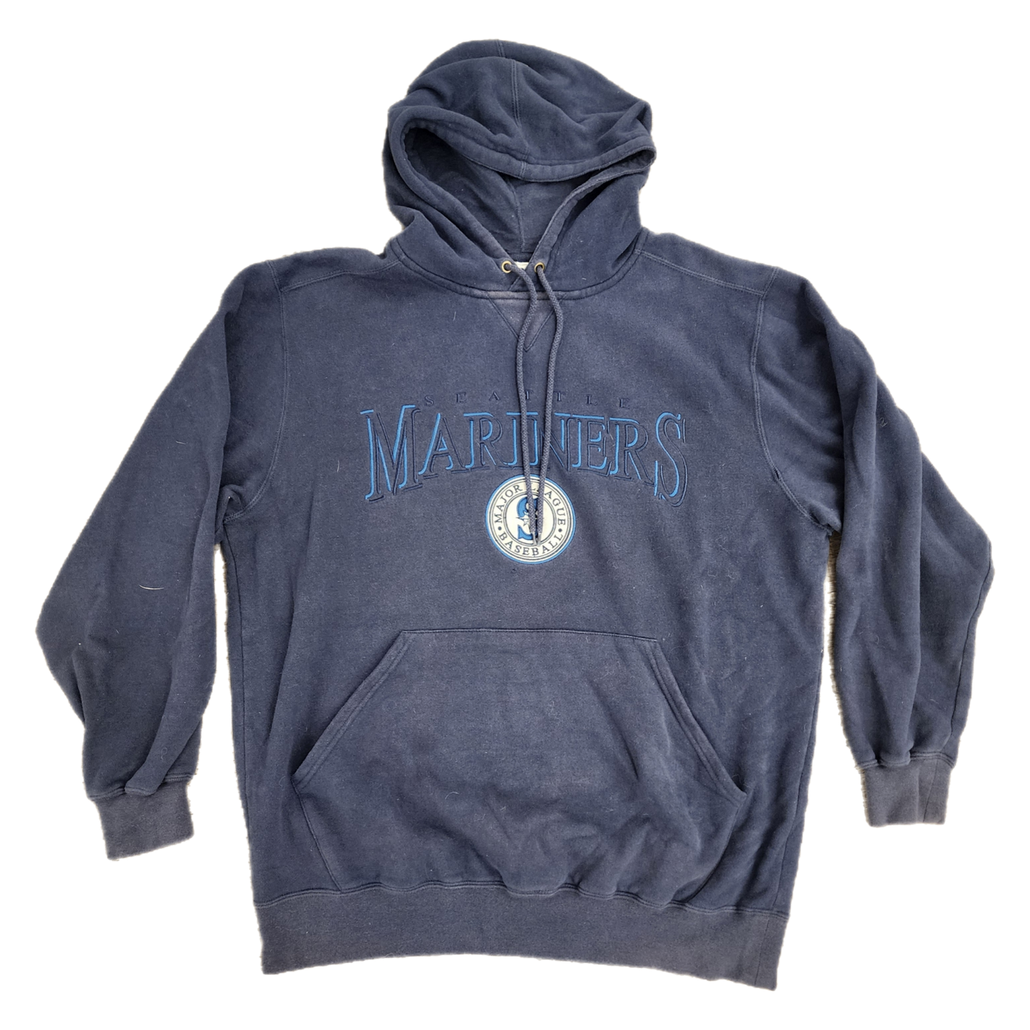 Vintage Seattle Mariners Navy Hoodie - Size Medium