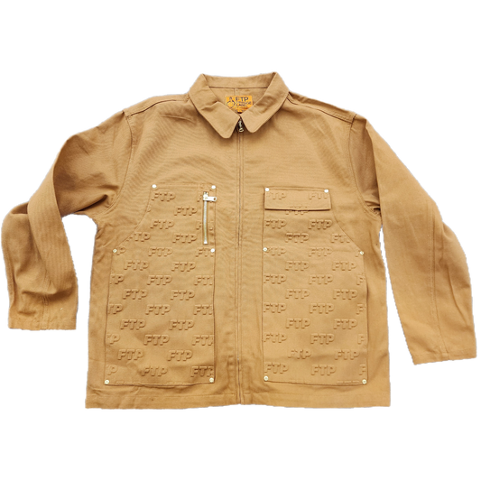 FTP Orange Label Work Jacket Tan - Size X-Large