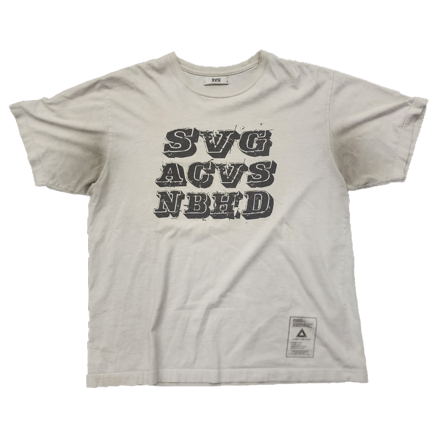 Neighborhood SVG White Tee - Size X-Large