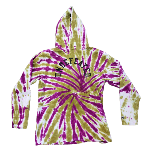 undefeated tie dye hoodie - Size Medium