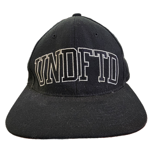 Undefeated Black Snapback Hat