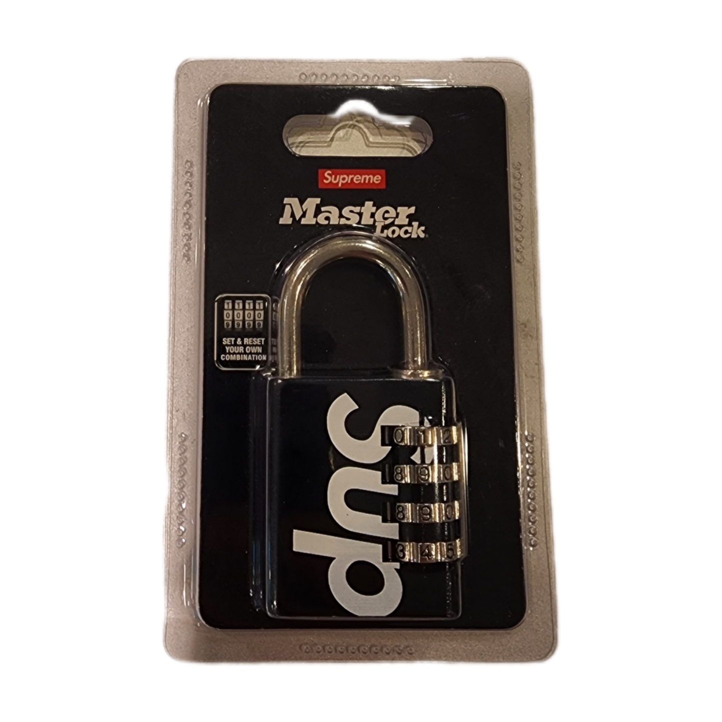 Supreme Black Masterlock