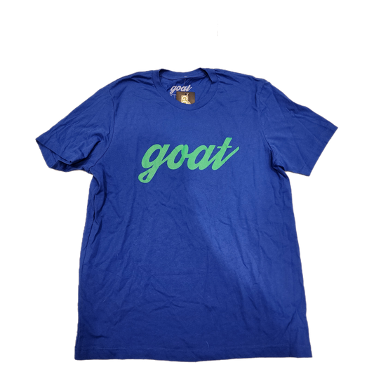 Goat Street Goods - "Green Beefy Script Logo Tee"