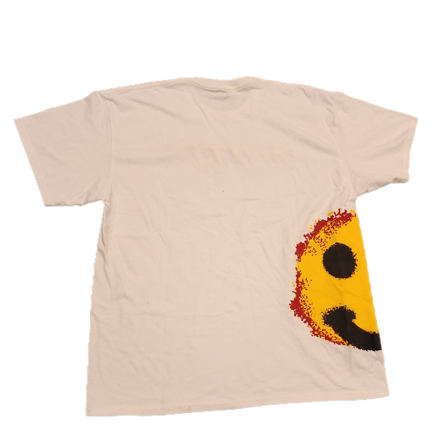 Radiant - "White Puff Print Tee" - Size XL