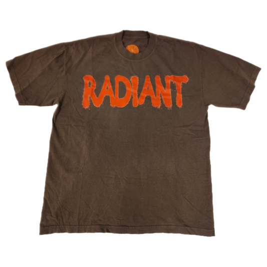 Radiant - " Grey Red Tee" - Size Large