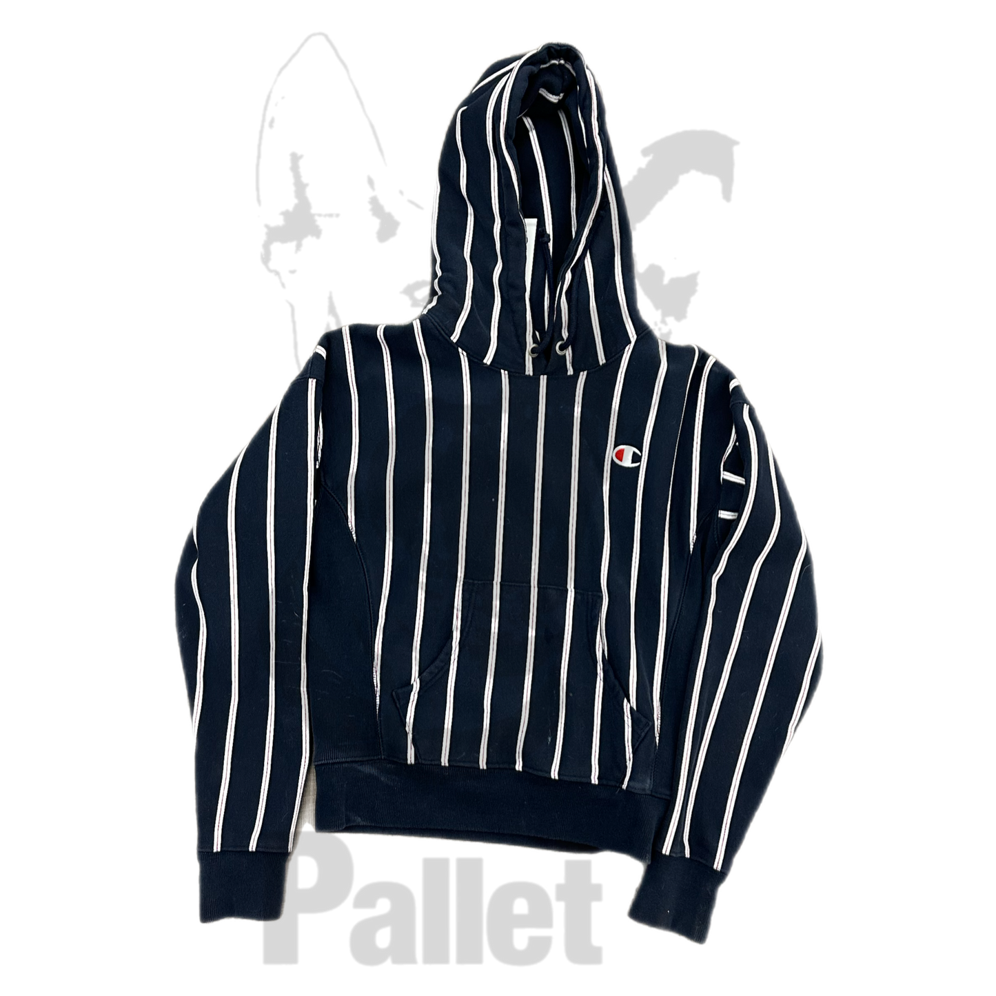 Champion -" Striped Hoodie"- Size X-Small