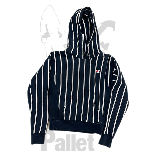 Champion -" Striped Hoodie"- Size X-Small