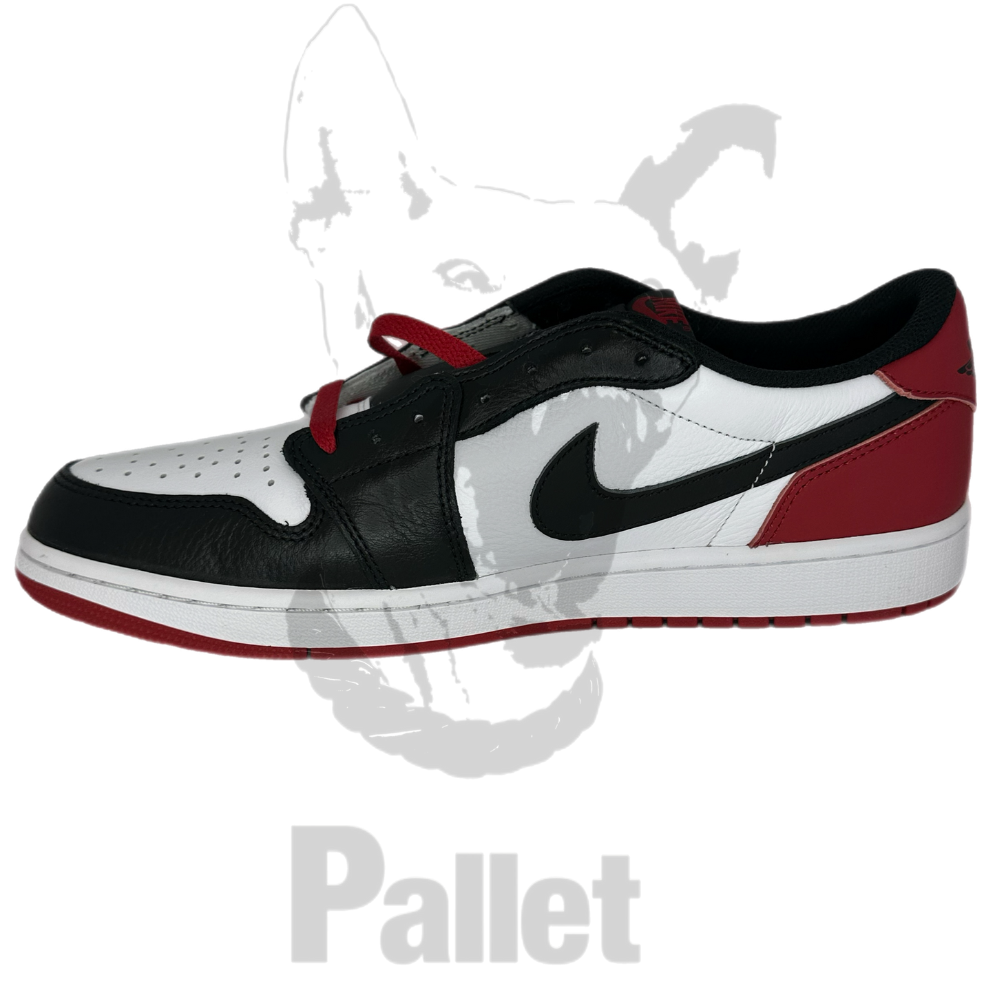 Jordan - " 1 Low Black Toe" - Size 12