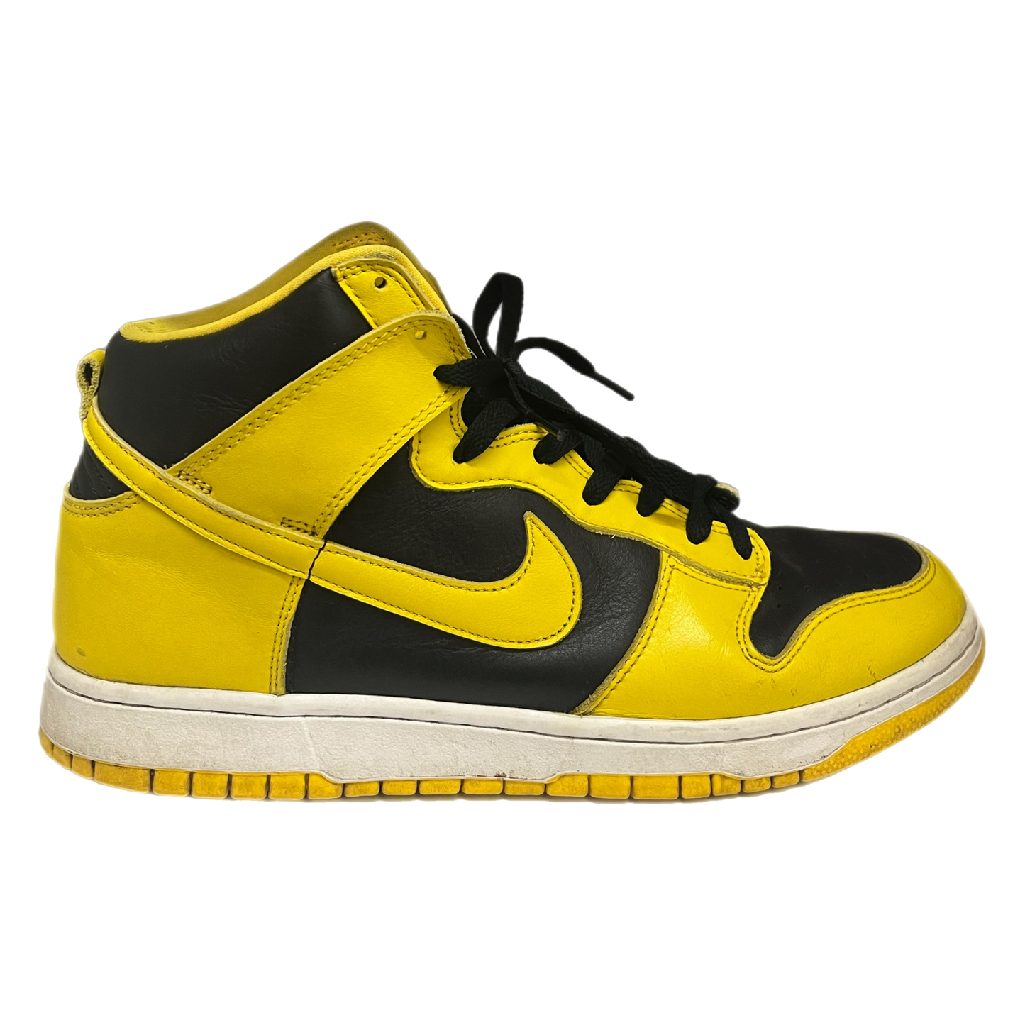 Nike Dunk High Black Varsity Maize - Size 11.5