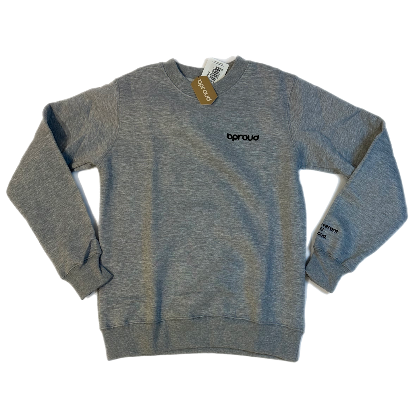 BProud- "Grey Crewneck"