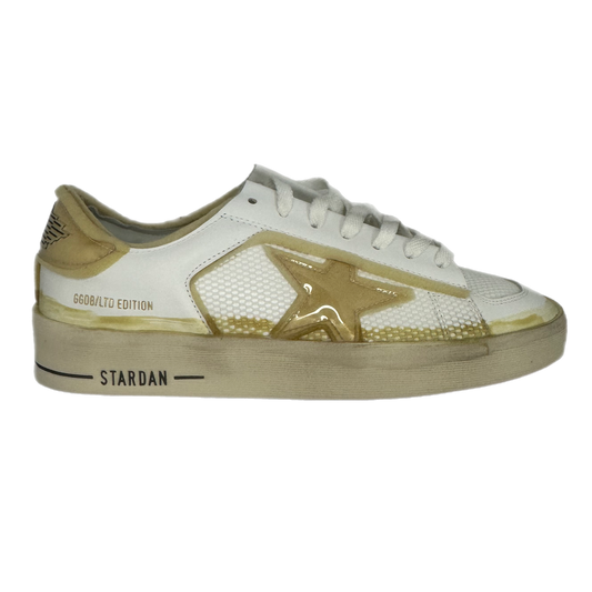 Golden Goose -" Stardan PVC Dirty White"- Size 6.5