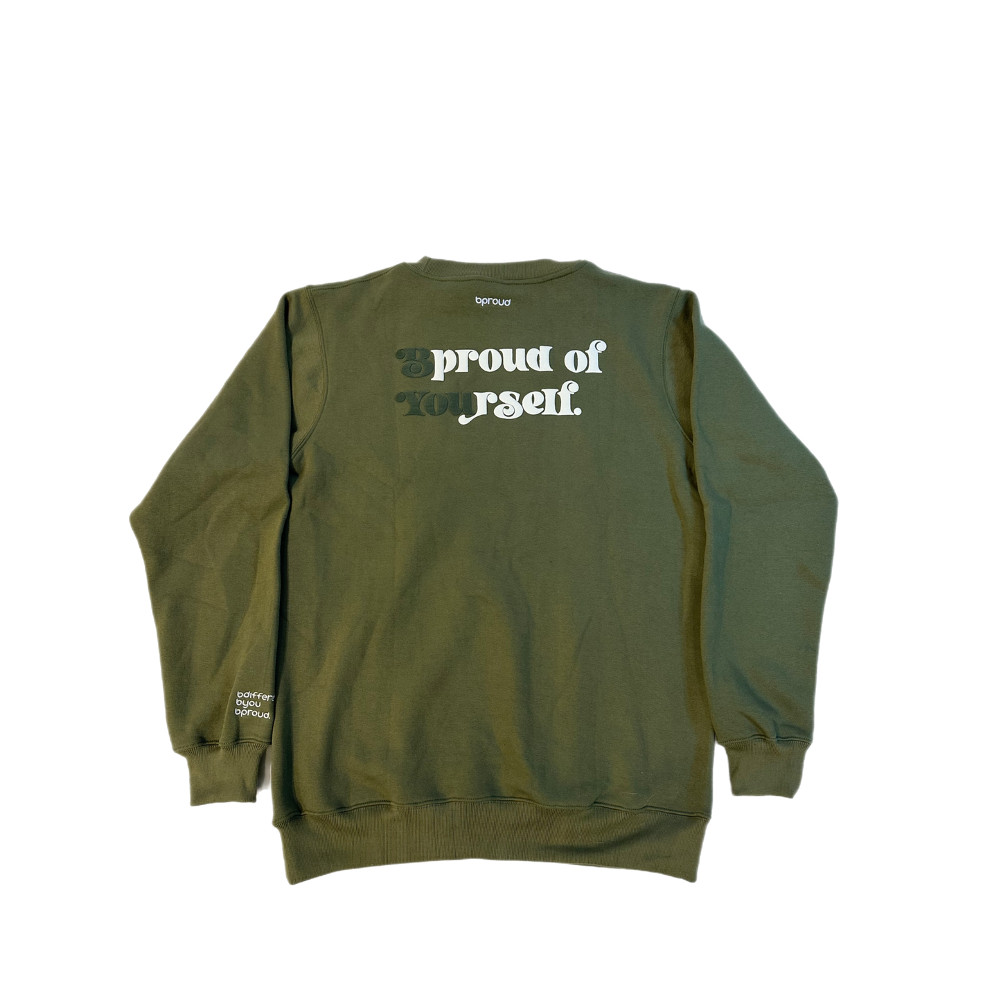 BProud - "Green Crewneck"