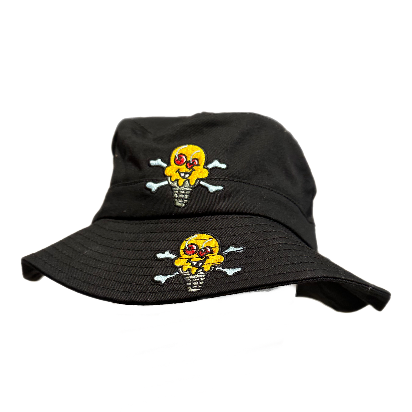 Ice Cream -"Cones And Bones Bucket Hat"- Size Small/Medium