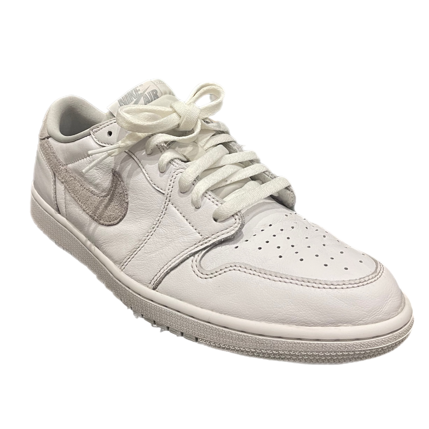 Jordan 1 - "Low White/Grey" - Size 13