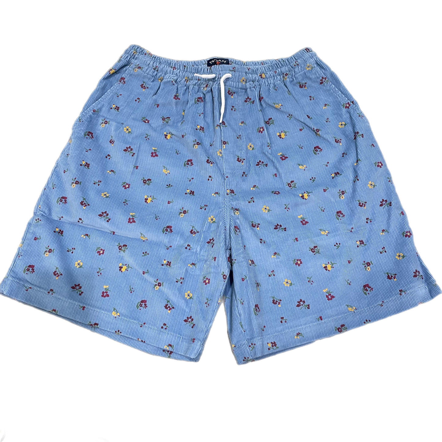 Noah - "Cord Drawstring Blue Shorts" - Size M